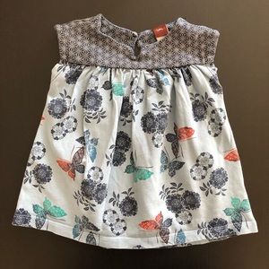 Tea Collection Floral Butterfly Dress Size 6-12M